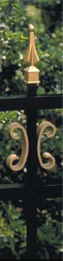 Imperial Finials with SS-1 Scrolls